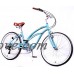 Fito Marina Alloy SHIMANO 7-speed Women - Sky Blue  26" Wheel Beach Cruiser Bicycle - B00YGHUFBM
